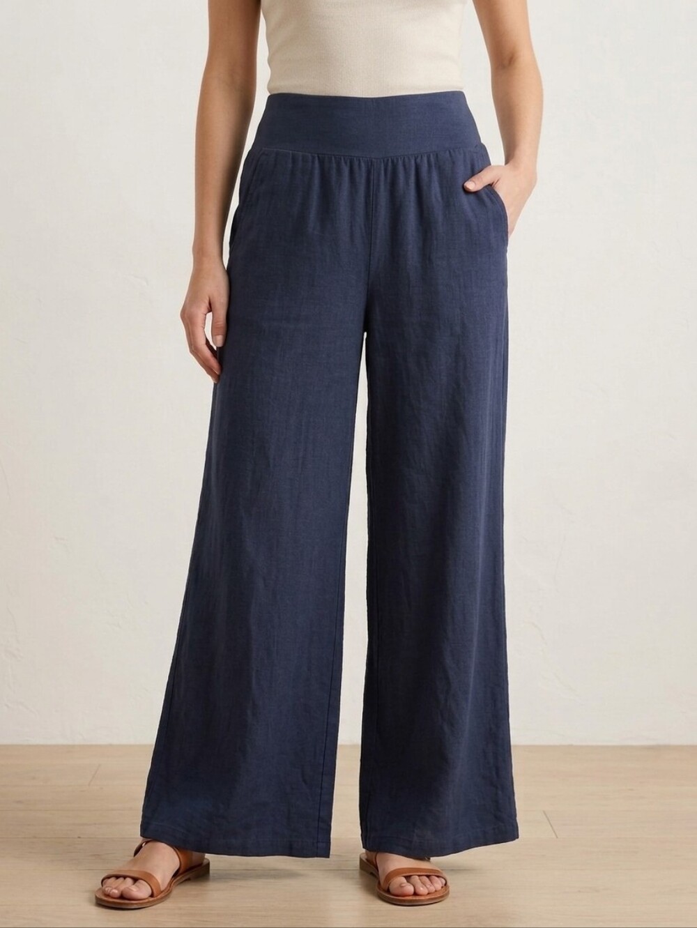 Hunter & Brown Wide Leg Pants NWOT Sz M